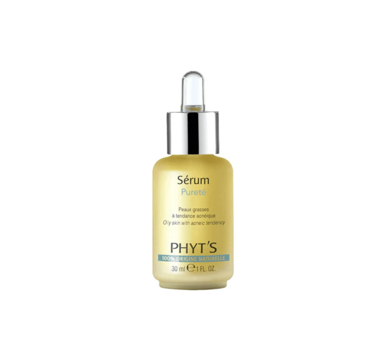 Сироватка PHYT'S Sérum Pureté нічна, зменшує відкриті пори, очищує та має протизапальну дію, 30 ml