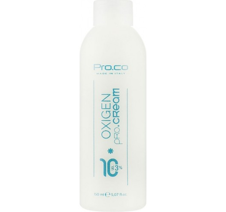Окислитель кремообразный 3% 10 Vol Pro.Co Oxigen Pro.Cream  150 мл