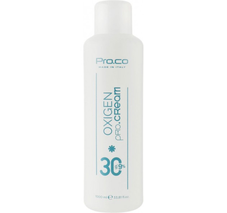 Окислитель кремообразный 9% 30 Vol Pro.Co Oxigen Pro.Cream  1000 мл