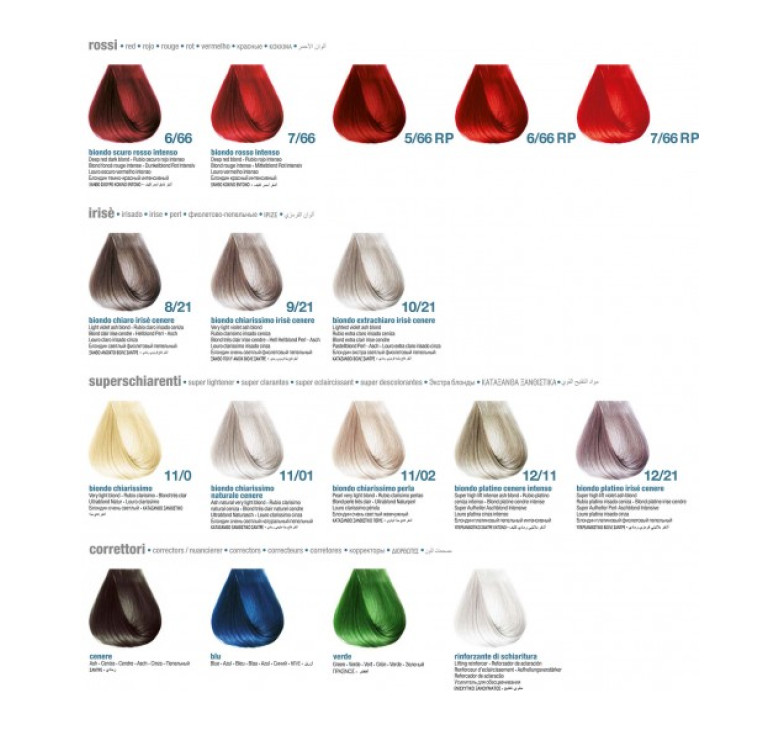 Краска для волос Pro.Co PRO.COLOR OXIDATION COLORING 1/11 чёрно-синий 100 мл