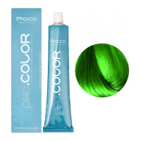 Краска для волос Pro.Co PRO.COLOR OXIDATION COLORING 3000 зеленый 100 мл Краска для волос Pro.Co PRO.COLOR OXIDATION COLORING 3000 зеленый 100 мл