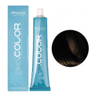 Краска для волос Pro.Co PRO.COLOR OXIDATION COLORING 4/0 каштановый 100 мл
