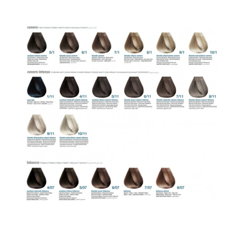 Краска для волос Pro.Co PRO.COLOR OXIDATION COLORING 1/11 чёрно-синий 100 мл