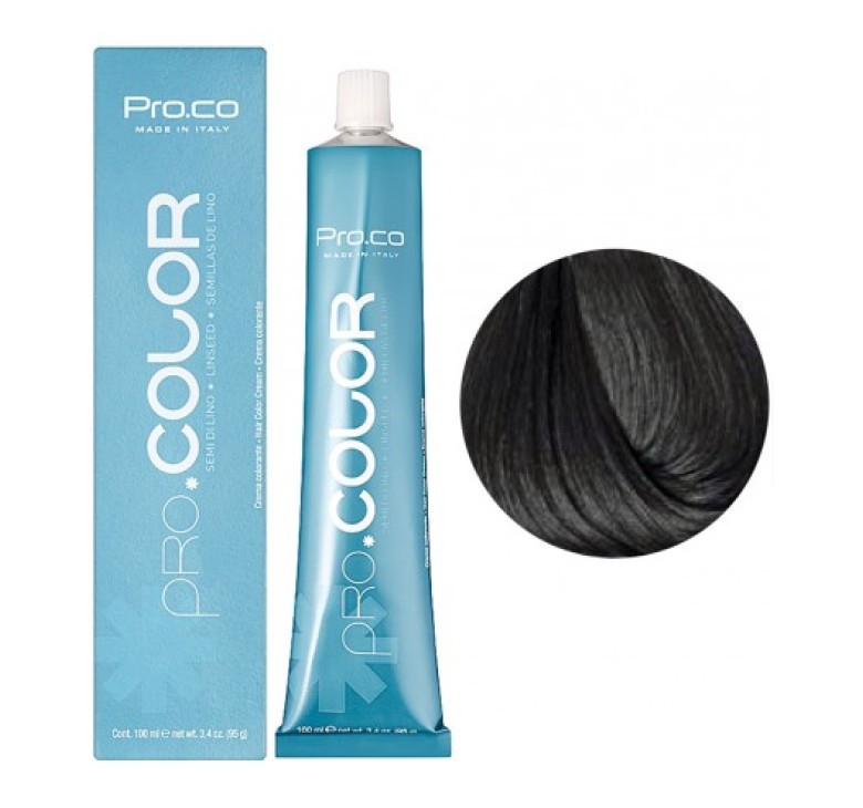 Фарба для волосся Pro.Co PRO.COLOR OXIDATION COLORING 6/11 блондин темний інтенсивний попелястий 100 мл