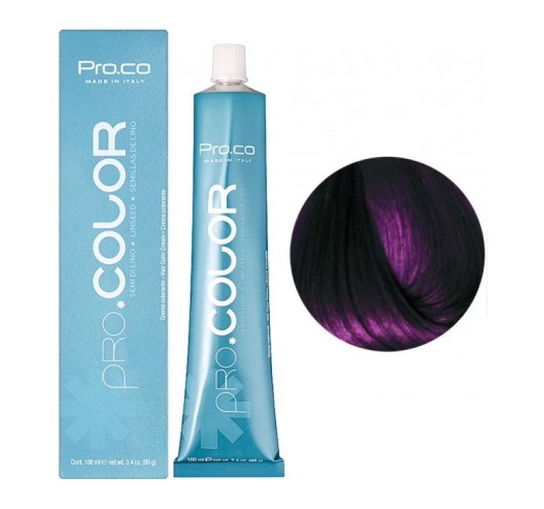Фарба для волосся Pro.Co PRO.COLOR OXIDATION COLORING 6/2 блондин темний фіолетовий 100 мл