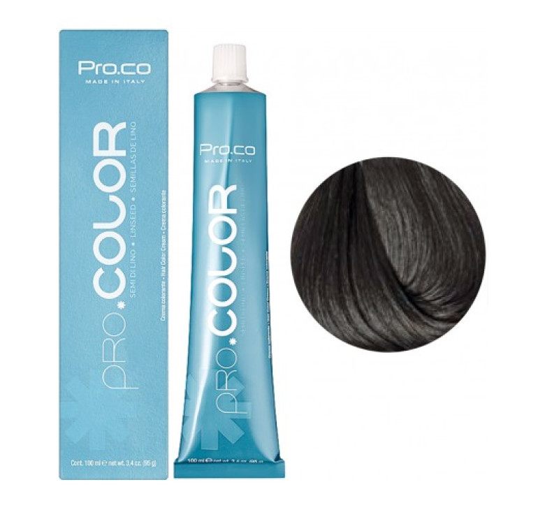 Фарба для волосся Pro.Co PRO.COLOR OXIDATION COLORING 7/11 блондин натуральний інтенсивний попелястий 100 мл