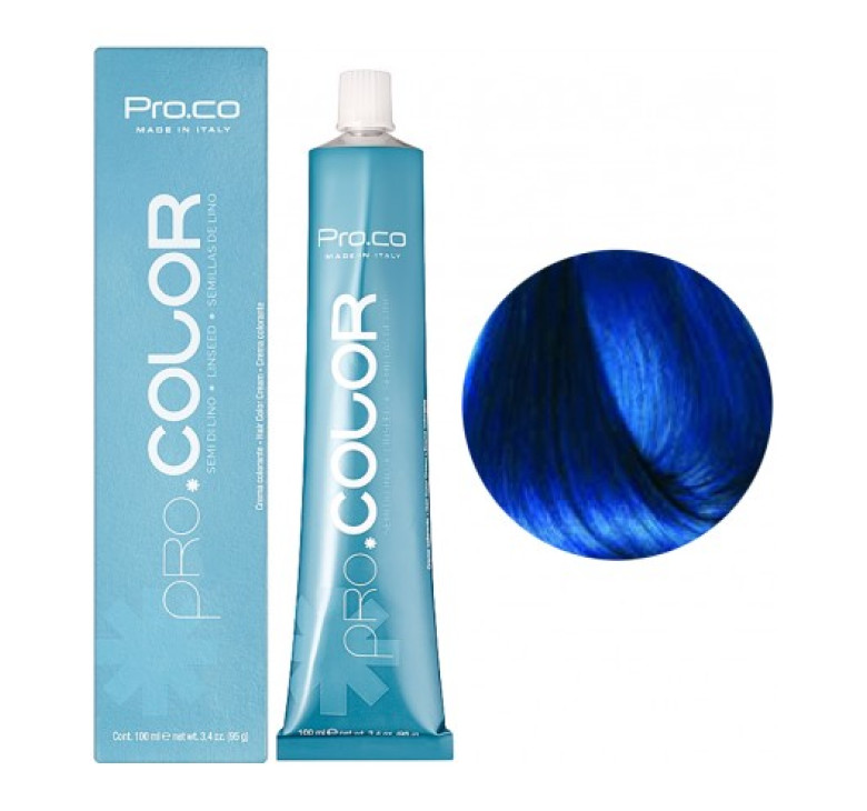 Фарба для волосся Pro.Co PRO.COLOR OXIDATION COLORING 7000 синій 100 мл