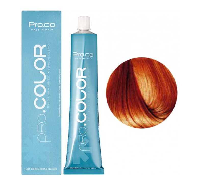 Фарба для волосся Pro.Co PRO.COLOR OXIDATION COLORING 8/34 блондин світлий золотистий мідний 100 мл