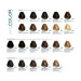 Краска для волос Pro.Co PRO.COLOR OXIDATION COLORING 1/11 чёрно-синий 100 мл