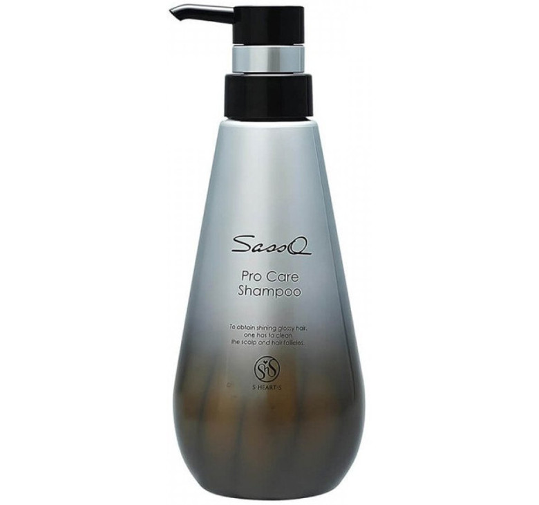 Шампунь для делікатного догляду за волоссям і шкірою голови S-HEART-S Pro Care Shampoo Sasso, 400 мл