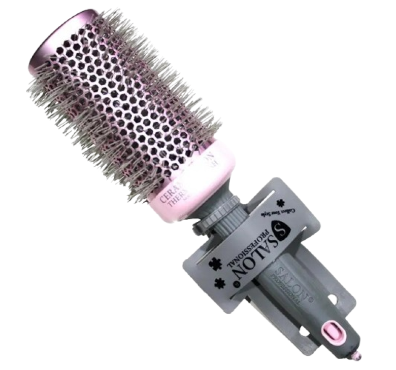 Брашинг для волосся 43 мм Ceramic Ion Thermal Brush Salon Professional, N-OG 43 N-Ci PINK