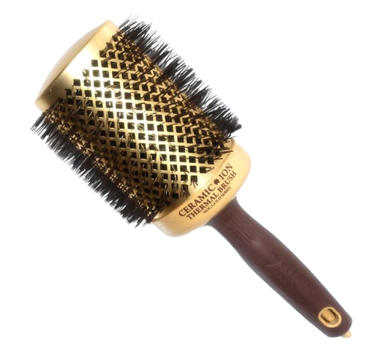 Брашинг для волос керамический Salon Professional, N-OG 65 N-Ci Gold