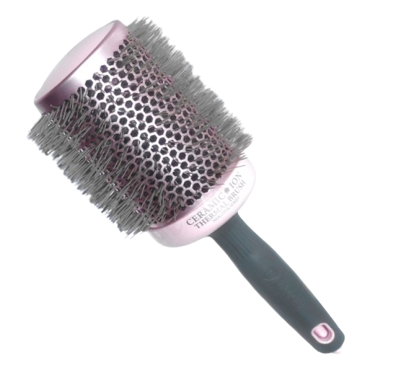 Брашинг для волос керамический Salon Professional, N-OG 65 NCI PINK