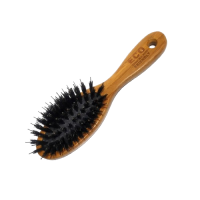 Щітка для волосся дерев'яна з комбінованою щетиною SALON PROFESSIONAL 76212 B