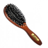 Щітка масажна дерев'яна з комбінованою щетиною SALON PROFESSIONAL 7697 CLB