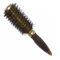 Брашинг для волосся Salon Professional з натуральною щетиною, 9 D 098 THII