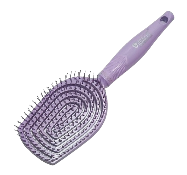 Щетка для волос массажная SALON PROFESSIONAL 98290 V3LDSC