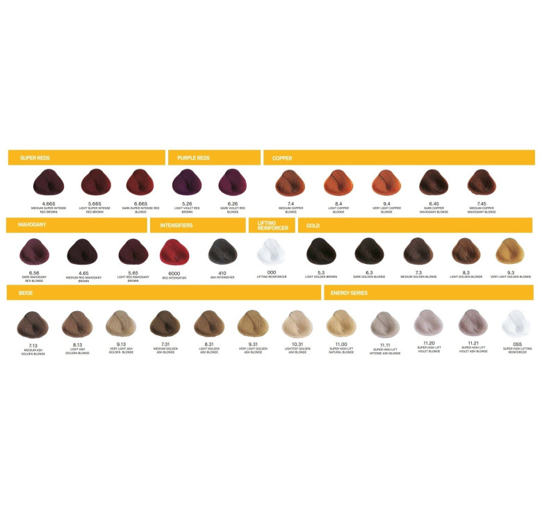 Крем - краска для волос Yellow Professional Color Permanent 0SS суперосветляющая, 100мл 