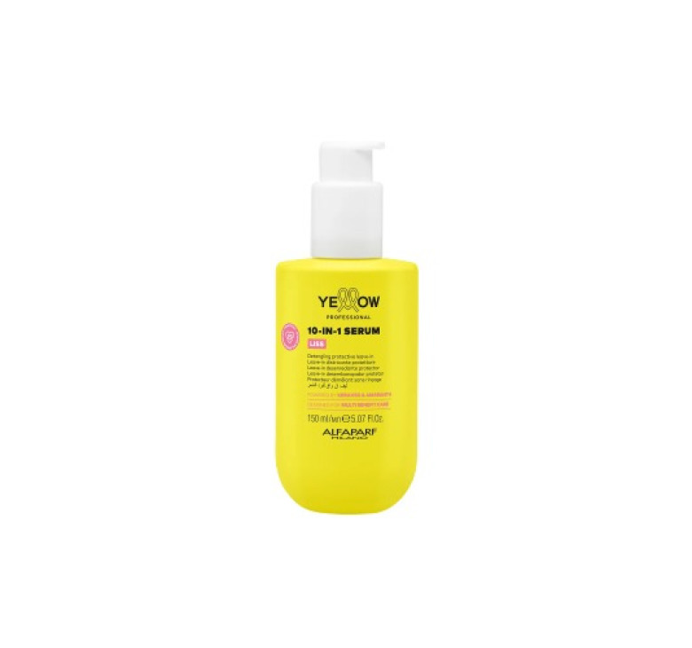 Сыворотка Yellow Professional Liss 10-IN-1 SERUM несмываемая для волос 150мл