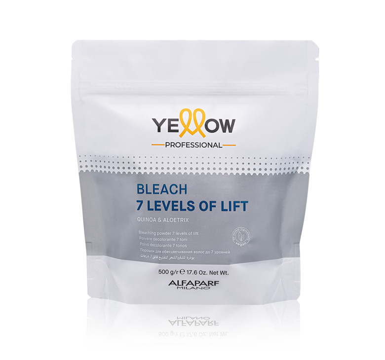 Порошок для знебарвлення волосся Yellow Professional Bleach до 7 тонів  500гр