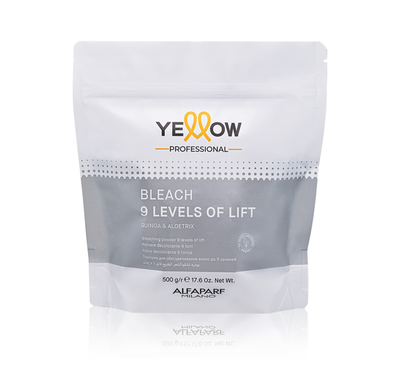 Порошок для знебарвлення волосся Yellow Professional Bleach до 9 тонів  500гр